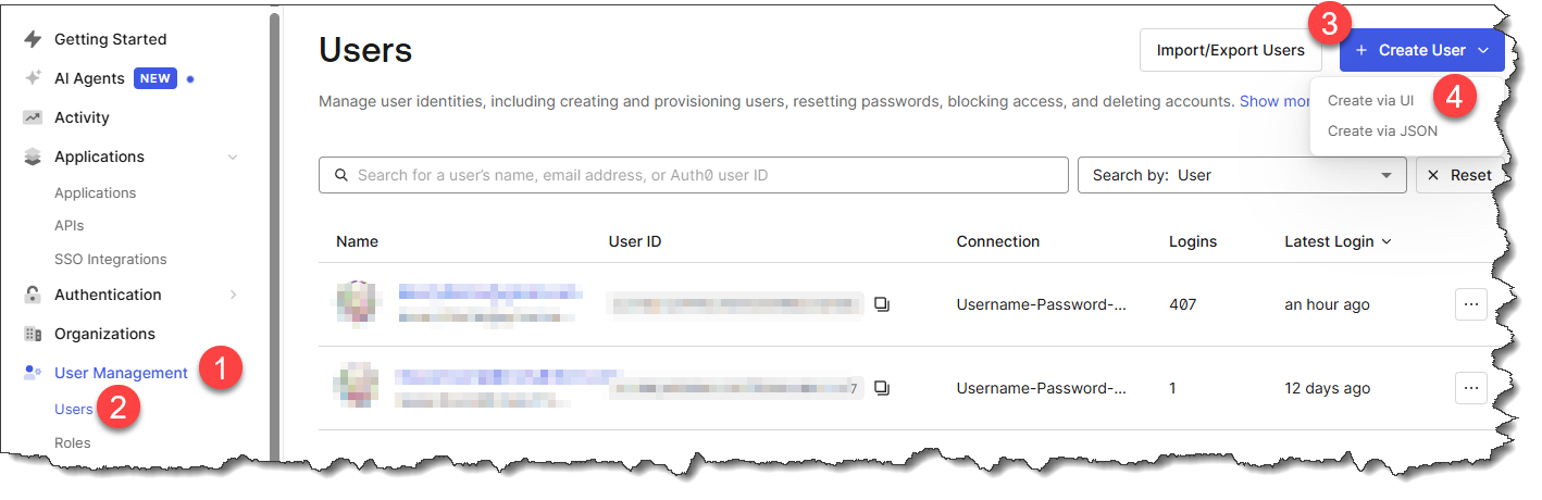Figure 19.12 Create user